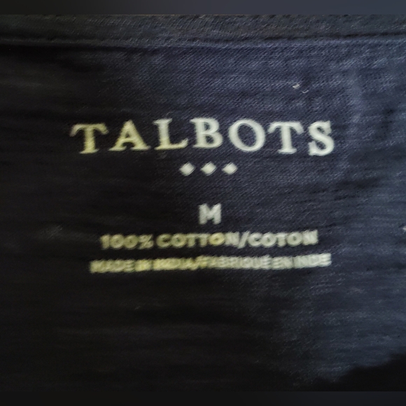 Talbots Eyelet Sleeveless Blouse Sz-M - Picture 4 of 4